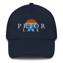 Load image into Gallery viewer, Prior Lake Black Dad hat