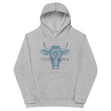 Load image into Gallery viewer, Kiddos Cow Bay Hoodie