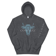 Load image into Gallery viewer, No Bull Cow Bay Hoodie-printed sleeves