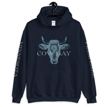 Load image into Gallery viewer, No Bull Cow Bay Hoodie-printed sleeves