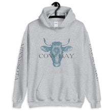 Load image into Gallery viewer, No Bull Cow Bay Hoodie-printed sleeves
