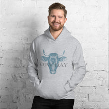 Load image into Gallery viewer, No Bull Cow Bay Hoodie-printed sleeves