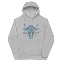 Load image into Gallery viewer, Kiddos Cow Bay Hoodie
