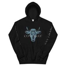 Load image into Gallery viewer, No Bull Cow Bay Hoodie-printed sleeves
